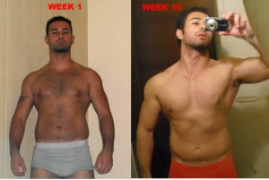 10 week muscle building transformation final